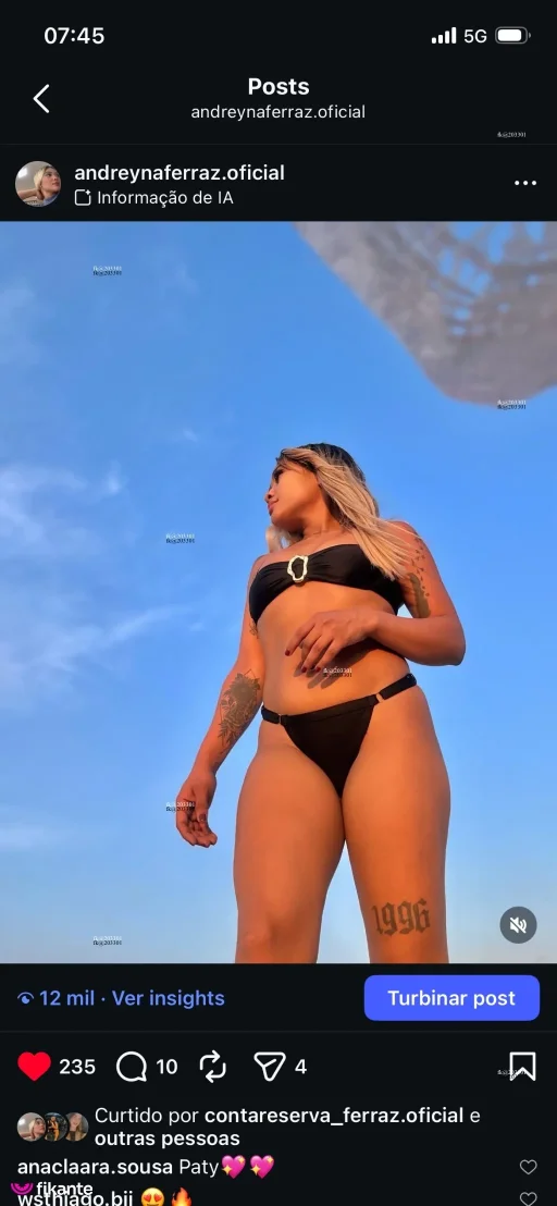 Foto profissional de Bruna