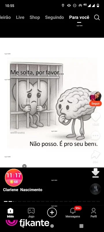 Foto profissional de Mayara 